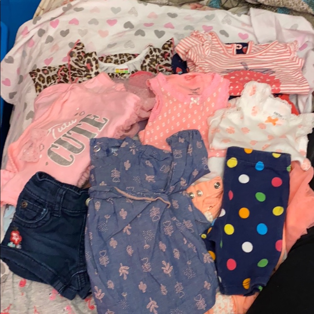 Newborn baby girl bundle